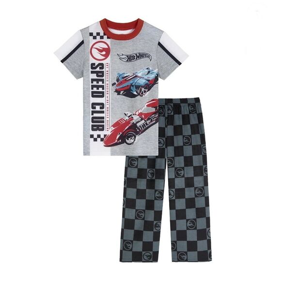 Hotwheels & Sonic Short Sleeve Top & Sleep Pants Pajama 2, 2-Piece Sets Size L - Picture 7 of 8